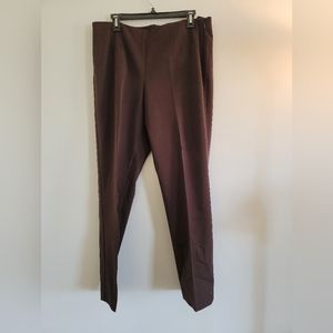 NWOT talbots brown curvy dress pants